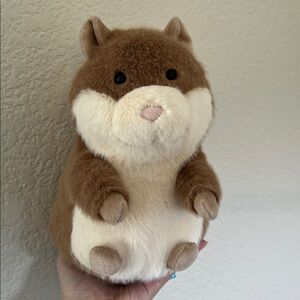 Jellycat Brown & Cream Hamster Plush